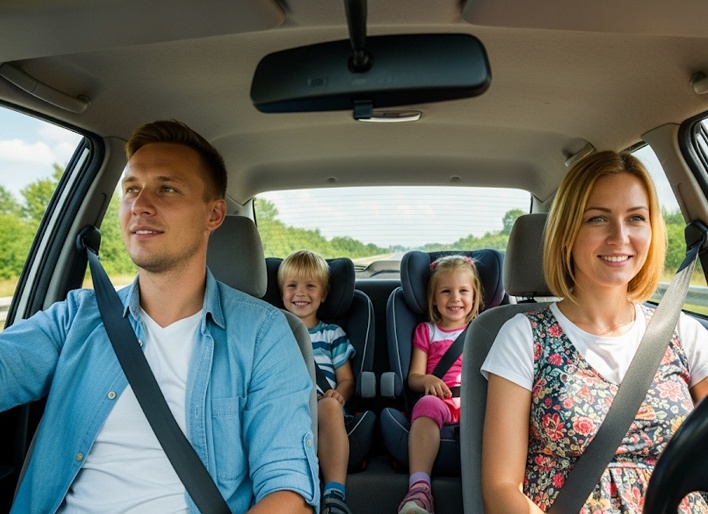 Правила перевозки детей в автомобиле: ответственность, штраф, наказание